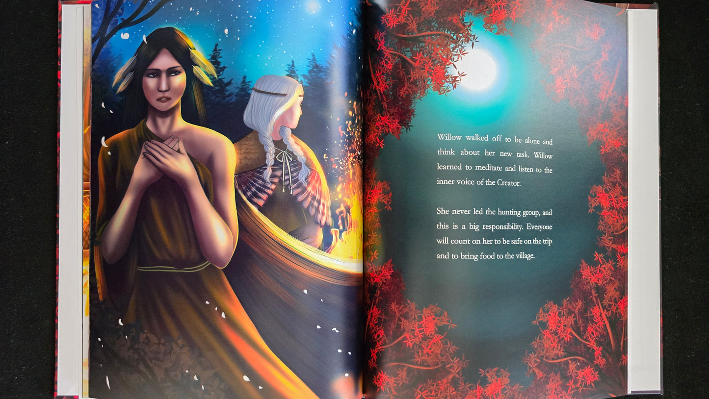 The Bow of Willow; A Cohanzick Lenape Tale - Spine Words