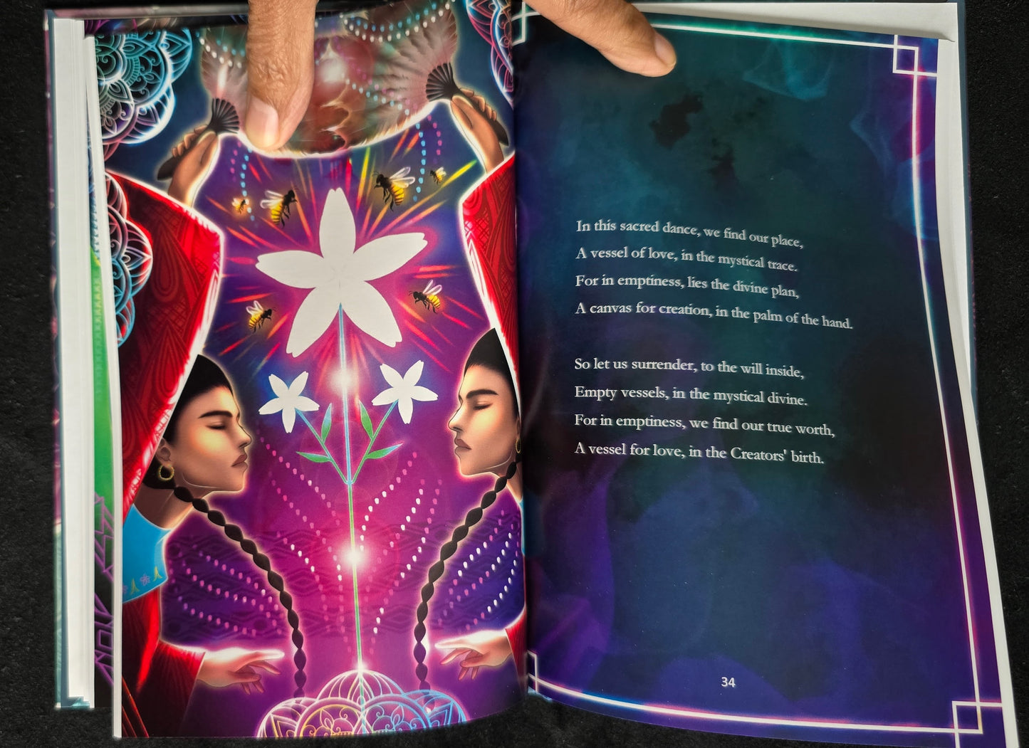 The Secret Garden of Bright Flower; Anthology Tyrese Gould Jacinto - Spine Words